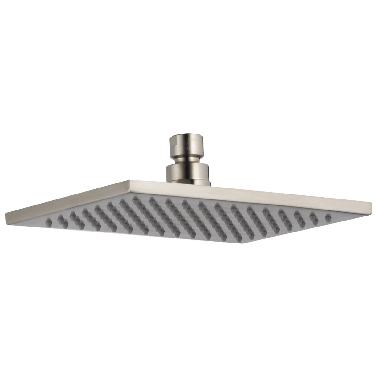 Single-Setting Raincan Shower Head in Lumicoat Stainless Q84417