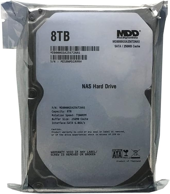 8TB 7200 RPM 256MB Cache SATA 3.5 Internal Hard Drive W318