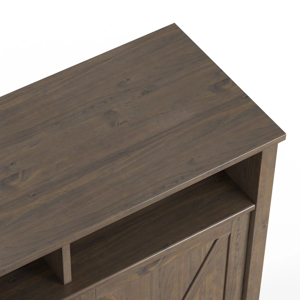 39 inch Wide Solid Wood Storage Cabinet O5782