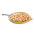 Green 16x22 Sand Cast Aluminum Pizza Tray with Handle C397194