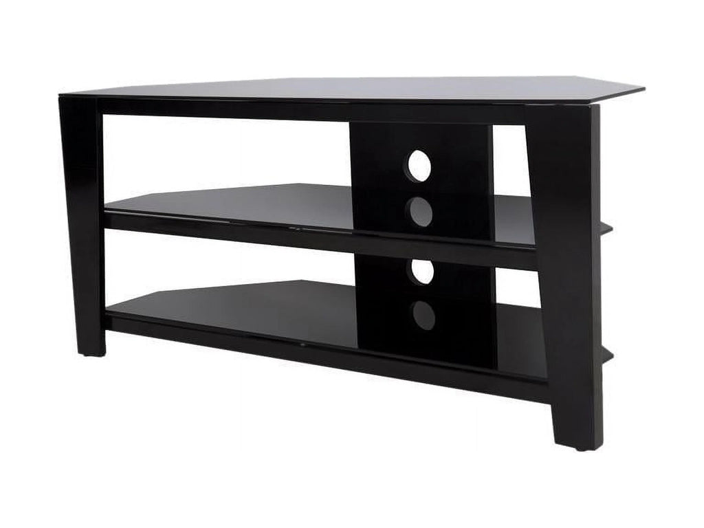 Gloss Black TV Floor Stand N8367