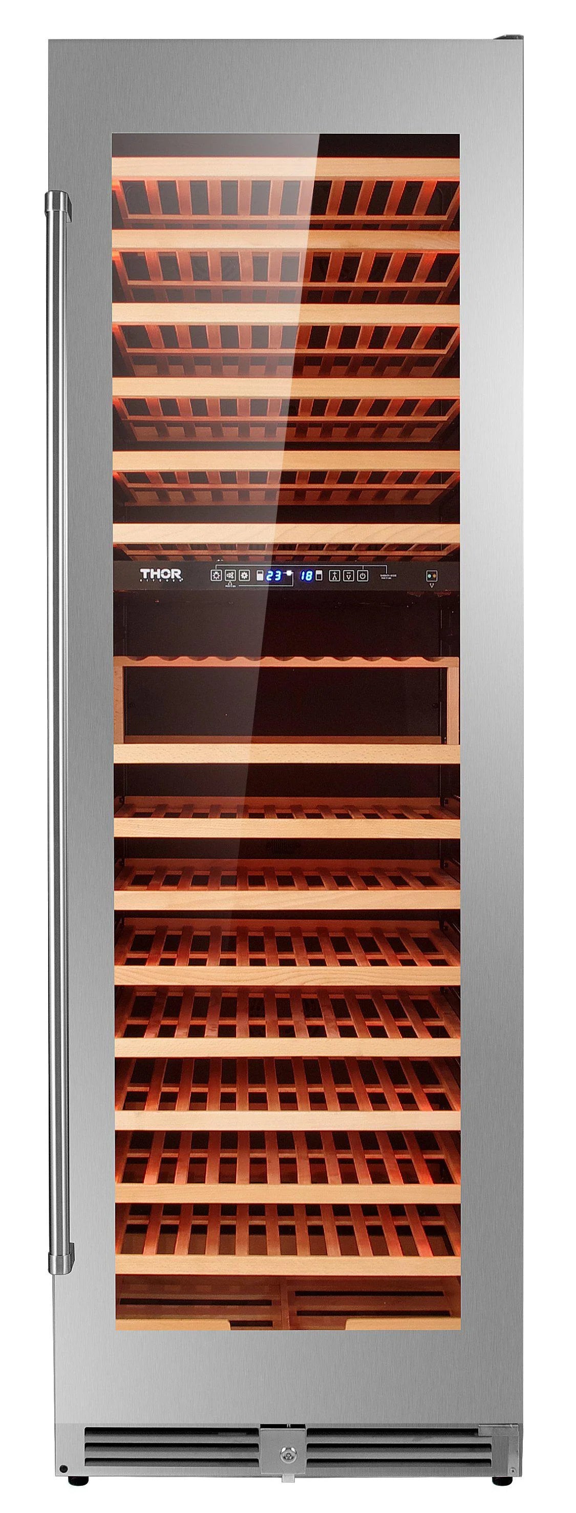 24 in. 162 Bottle Dual Zone Wine Cooler Y893