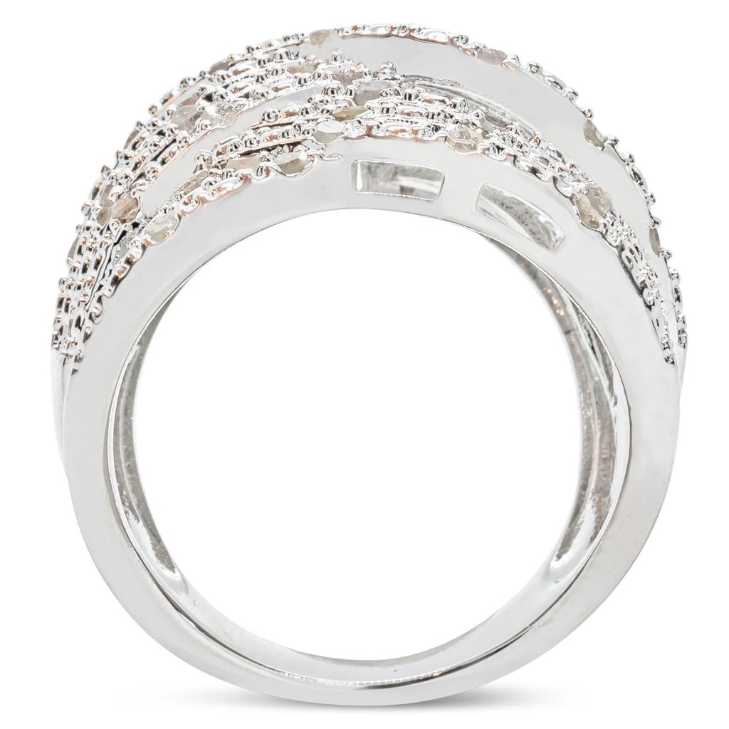 1 Carat Natural Raw Rose Cut Diamond Cocktail Ring P758901