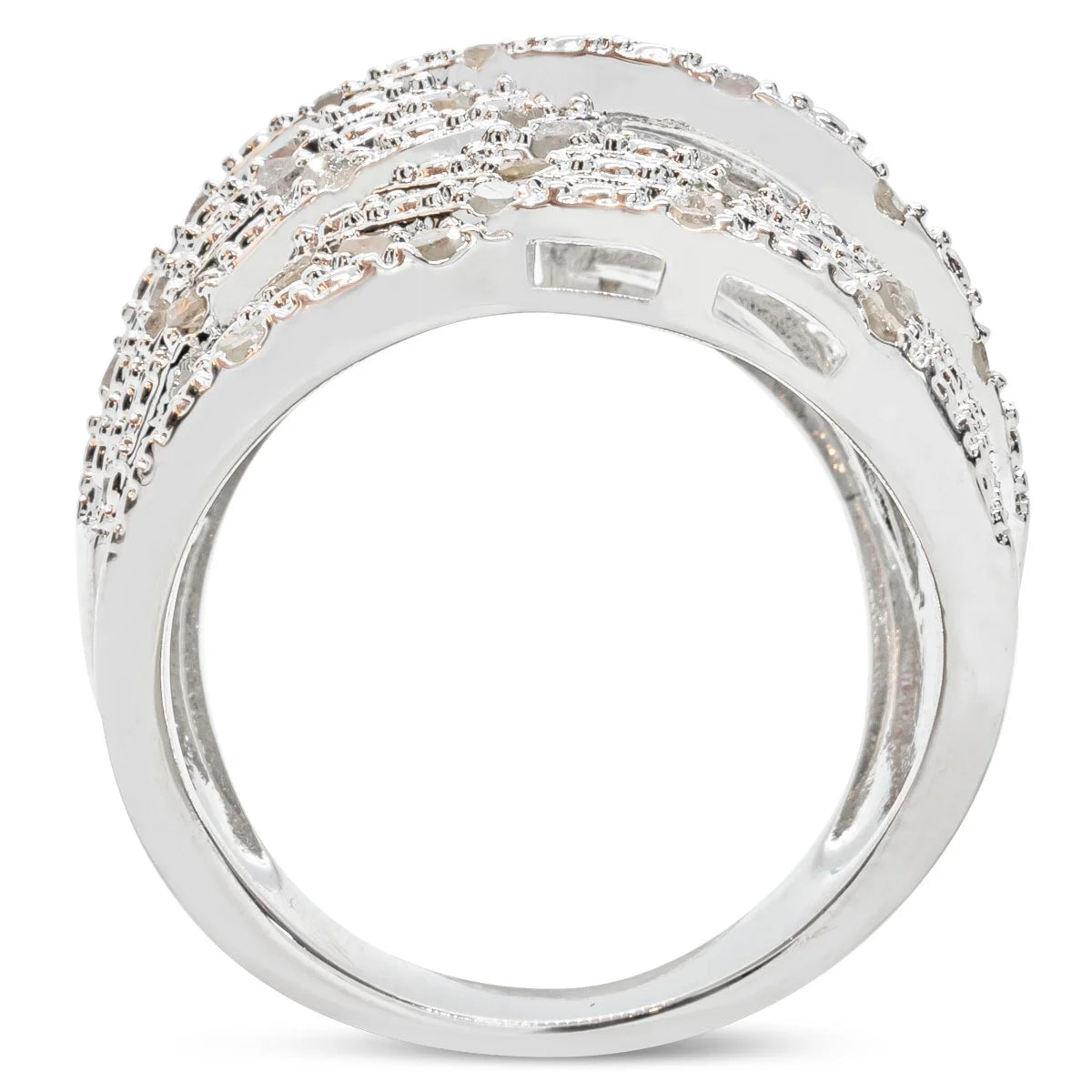 1 Carat Natural Raw Rose Cut Diamond Cocktail Ring P758901