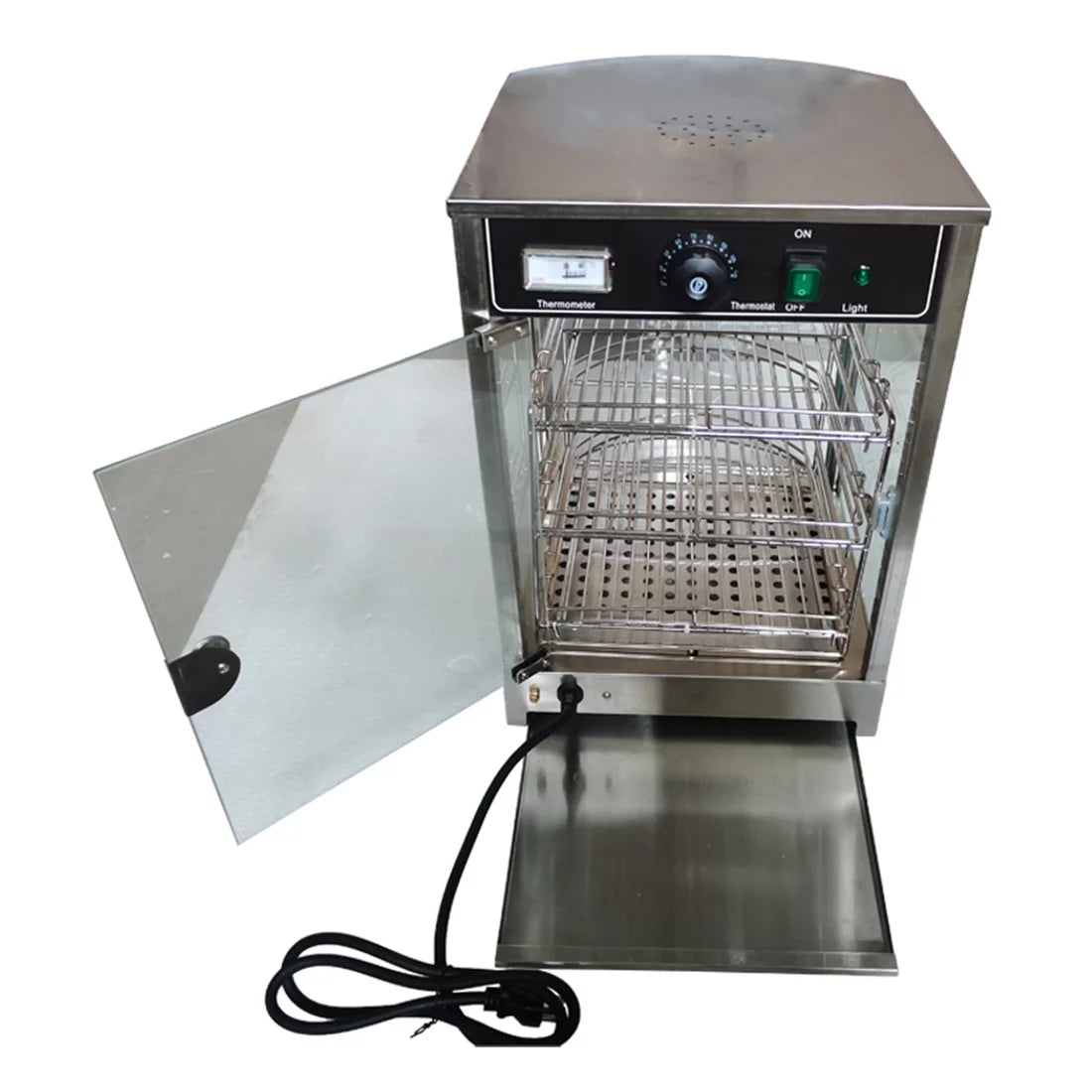 3 Layers Electric Food Warmer Display Case 850W T179