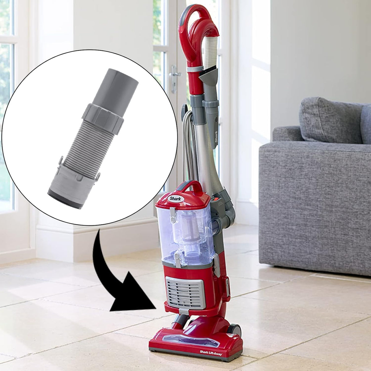 Vacuum Floor Nozzle Hose Replacements J273630