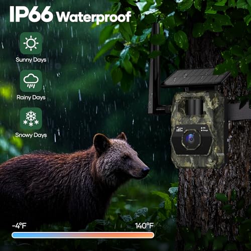 48MP WiFi Bluetooth Night Vision Game Camera with 32GB Micro SD Card Y6633