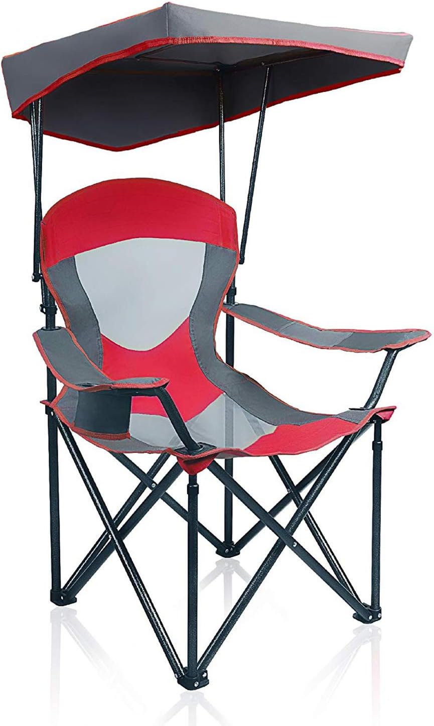 Heavy Duty Canopy Lounge Chair with Cup Holder E912