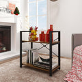 Industrial Style 2 Tier Bookshelf Storage Rack X10465
