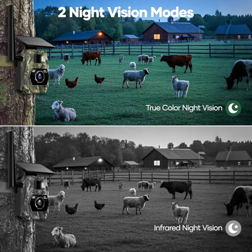 48MP WiFi Bluetooth Night Vision Game Camera with 32GB Micro SD Card Y6633