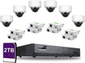 8CH 4K IP Security Camera System with 5MP POE IP Dome Cameras X69231
