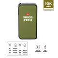 10000 mAh Portable Power Bank with Built-in Charging Cord X156