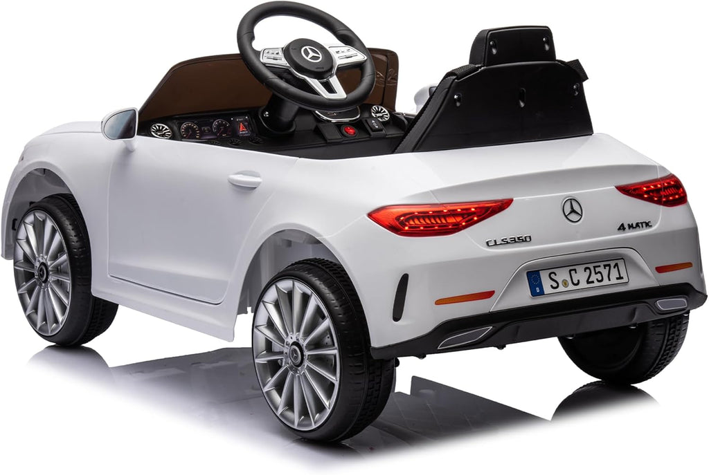 White 12v Electric Ride On Car B183