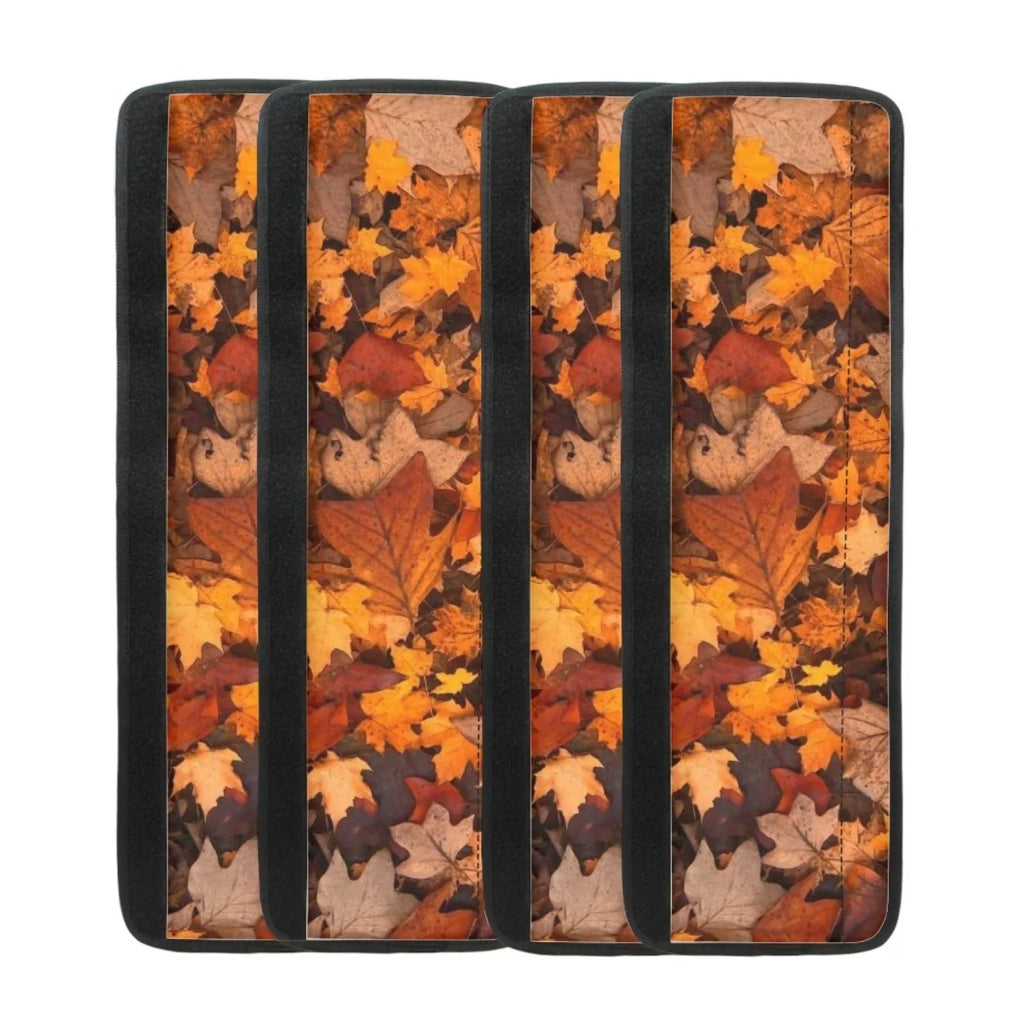 Red Maple Leaves Refrigerator Door Handle Cover, Set of 4 W987