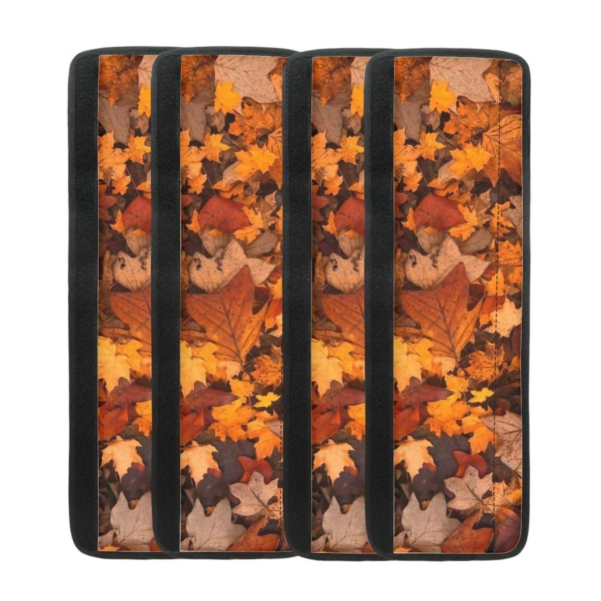 Red Maple Leaves Refrigerator Door Handle Cover, Set of 4 W987