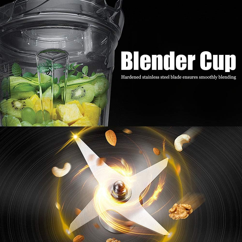 64oz Transparent Blender Container Cup Lid Blade Replacement Accessories Kit R59453