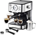 Black 15 Bar Espresso Machine D4548