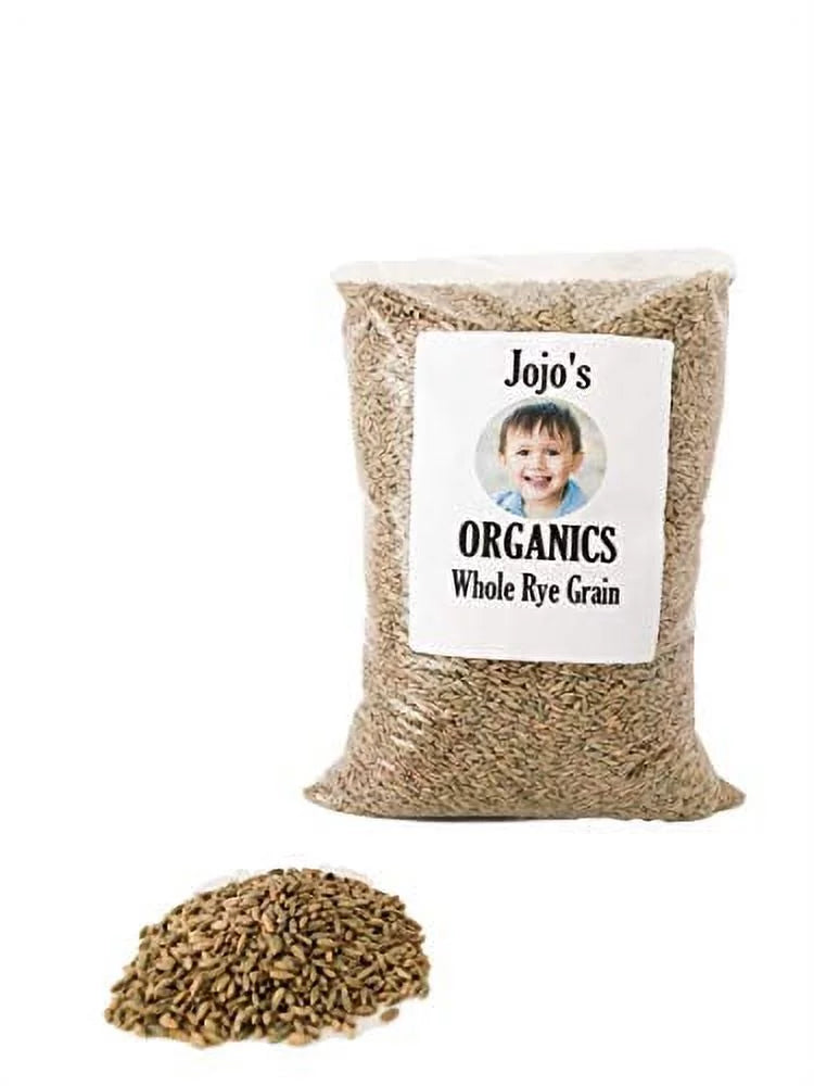 Certified Organic Rye Berries 5 Lbs Whole Wheat Grain R753