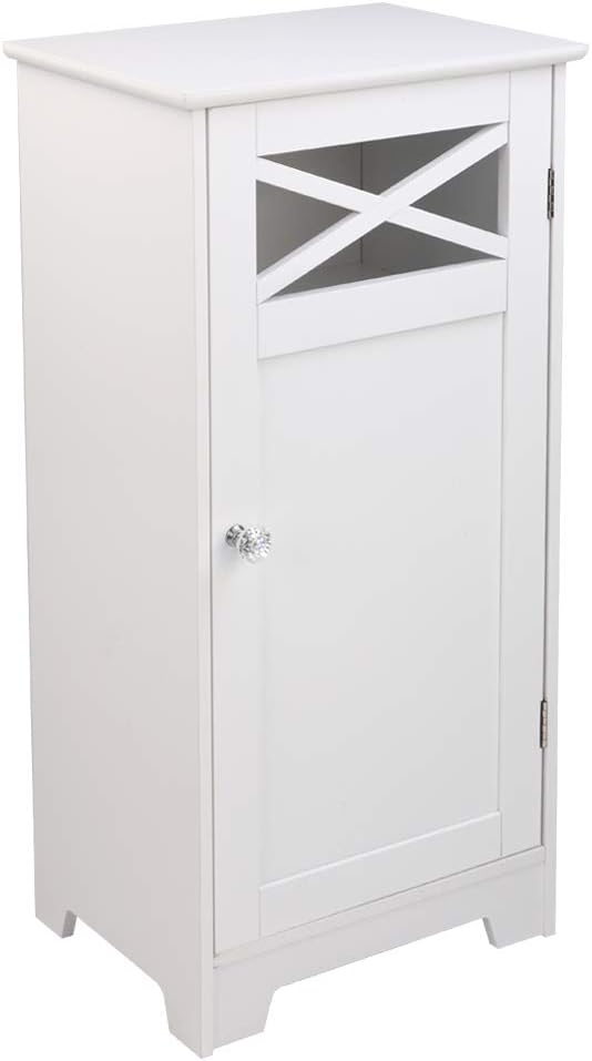Bathroom Floor Cabinet with Adjustable Shelves B3172