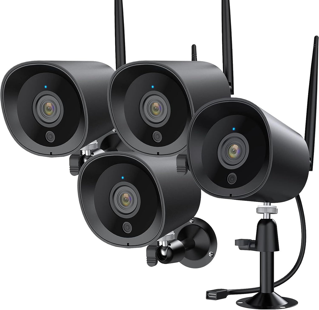 2Pack 1080P Full HD WiFi IP Camera with Night Vision V49083
