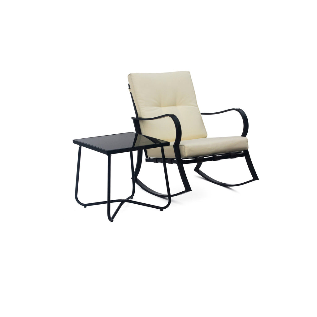 Rocking Chair and End Table Set X555
