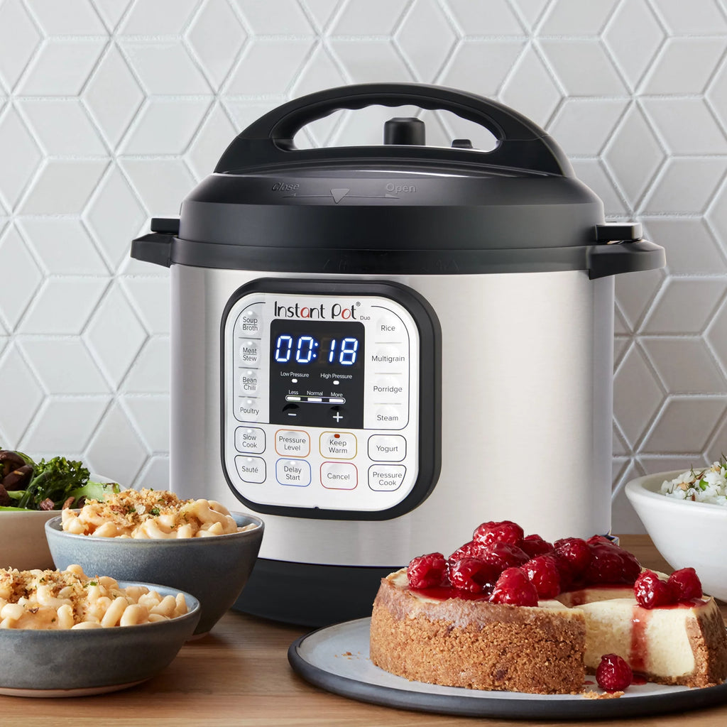 7-in-1 Electric Pressure Cooker, Stainless Steel, 8 Quart B44058