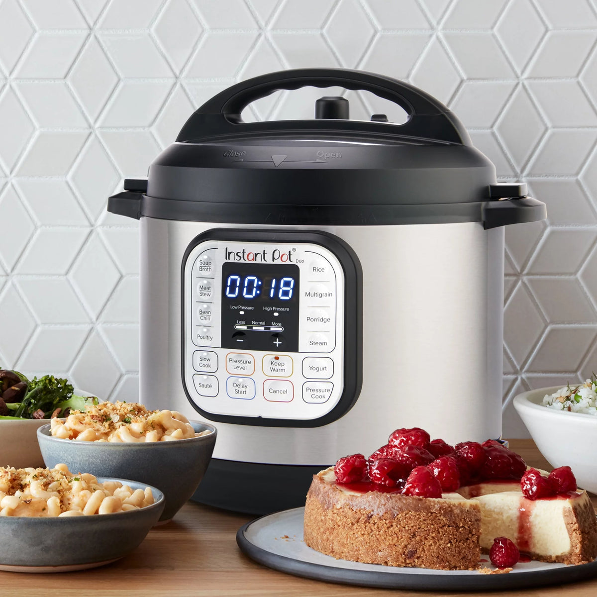 7-in-1 Electric Pressure Cooker, Stainless Steel, 8 Quart B44058