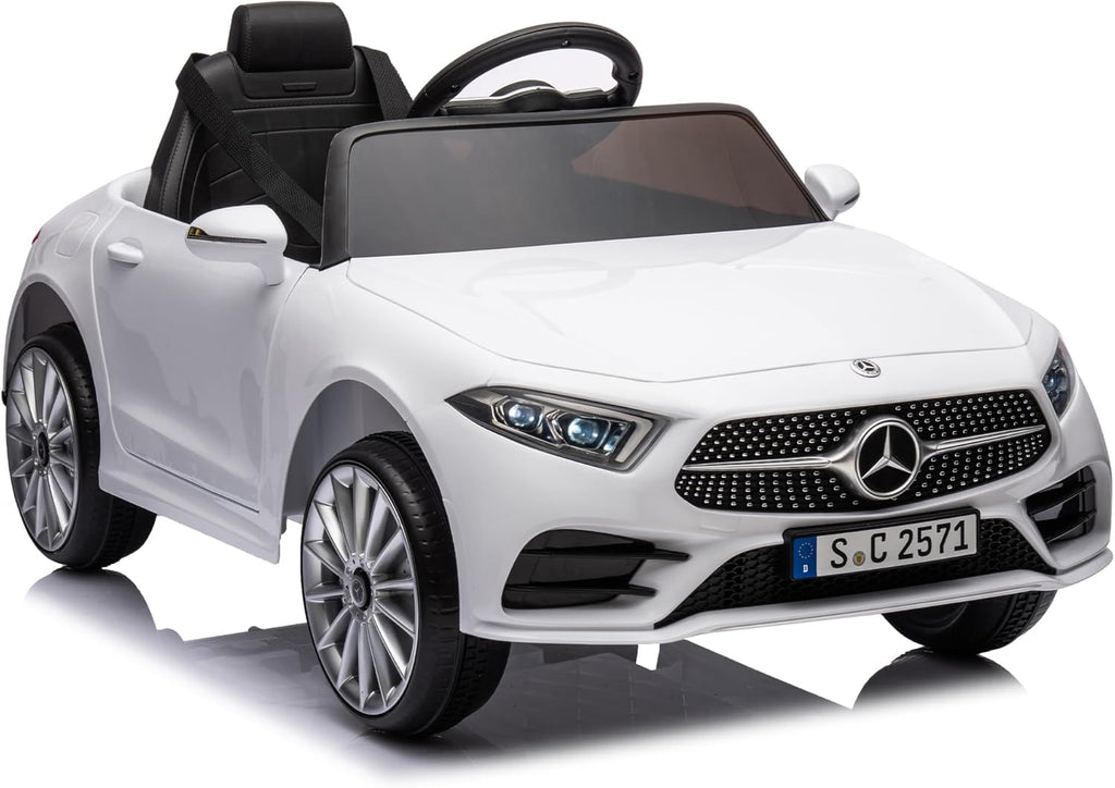 White 12v Electric Ride On Car B183