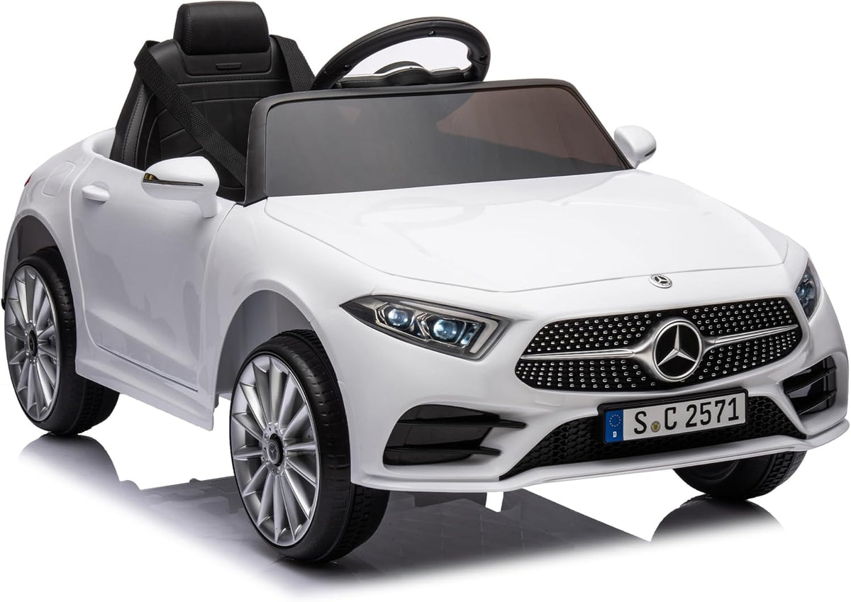 White 12v Electric Ride On Car B183