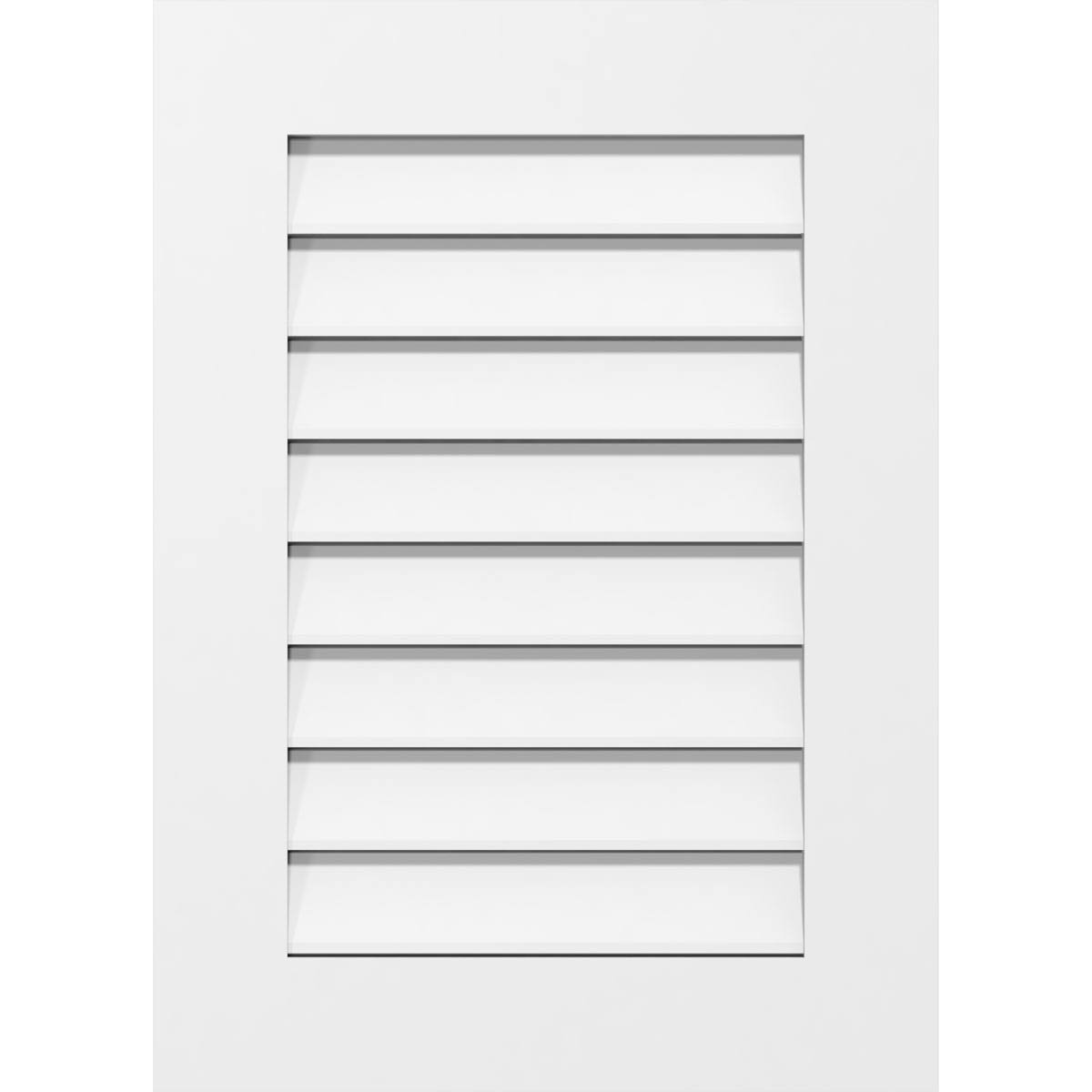 PVC Gable Vent 18x22 W x 32x22 L U43059