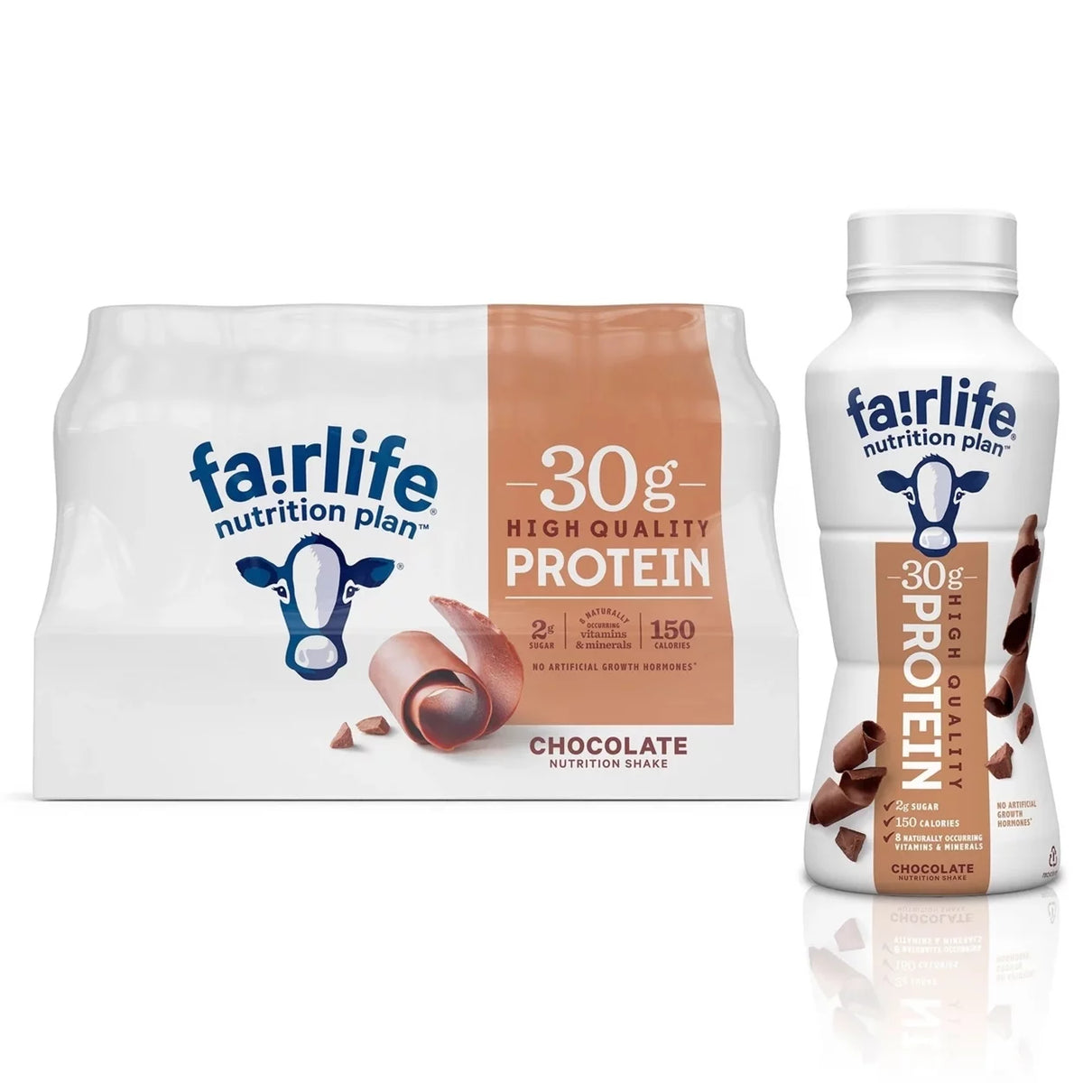 11.5 Fluid Ounce 18 Count Chocolate Protein Shake E175899