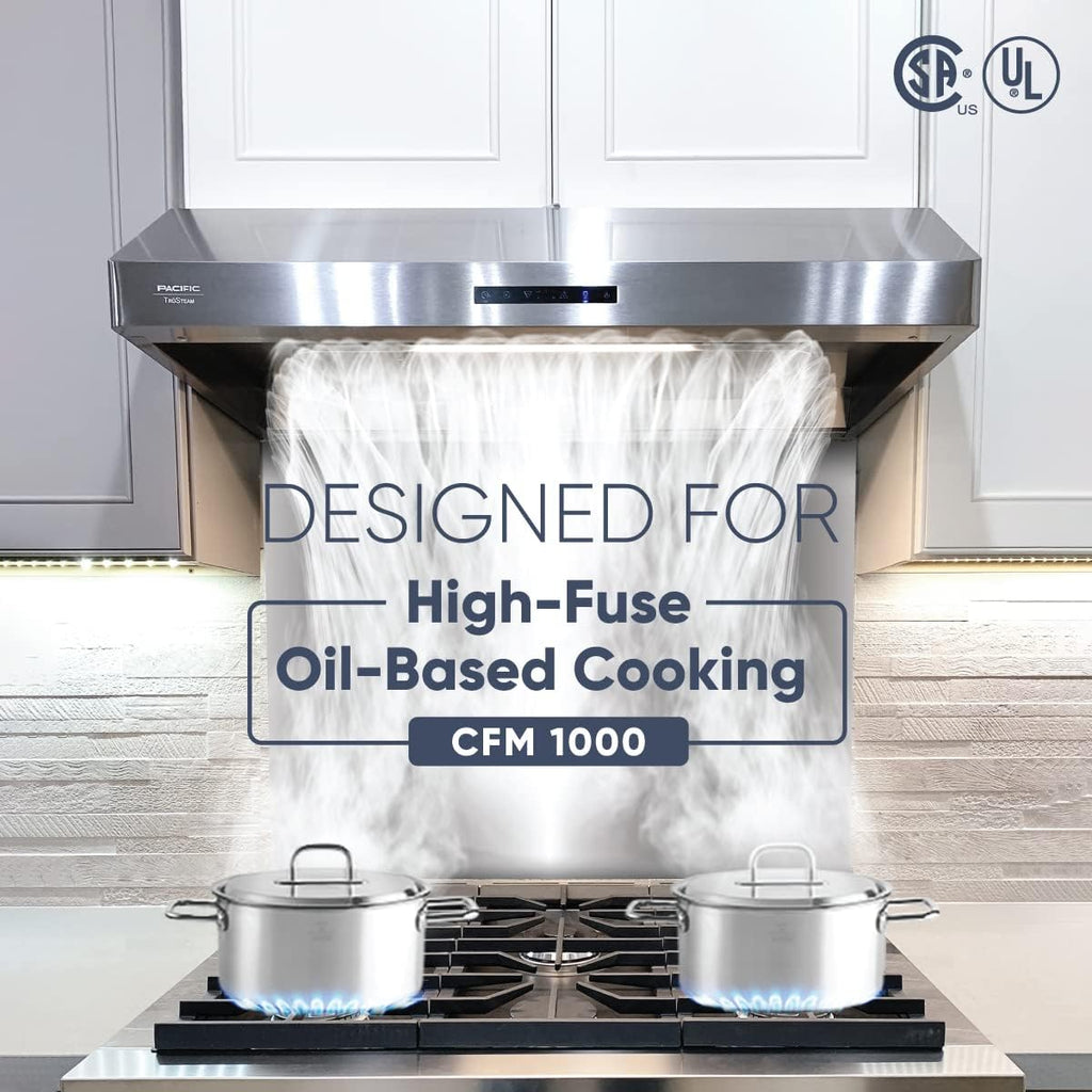 30 Under Cabinet Hood, 900+ CFM, Stainless Steel S66214