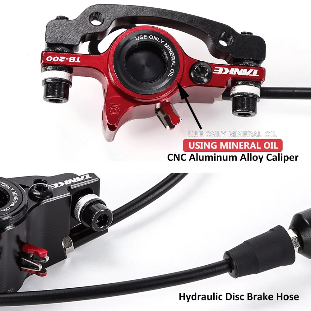 Hydraulic Disc Brakes Front Rear Calipers Set with 160mm Disc Rotor K31066