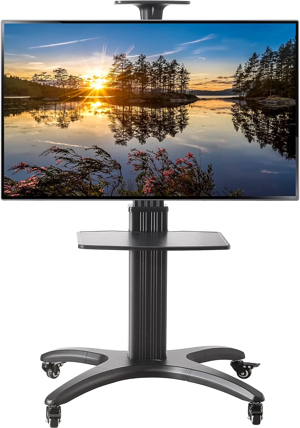 Mobile TV Cart with Wheels for 32 to 65 Inch Flat Panel Screens H535146