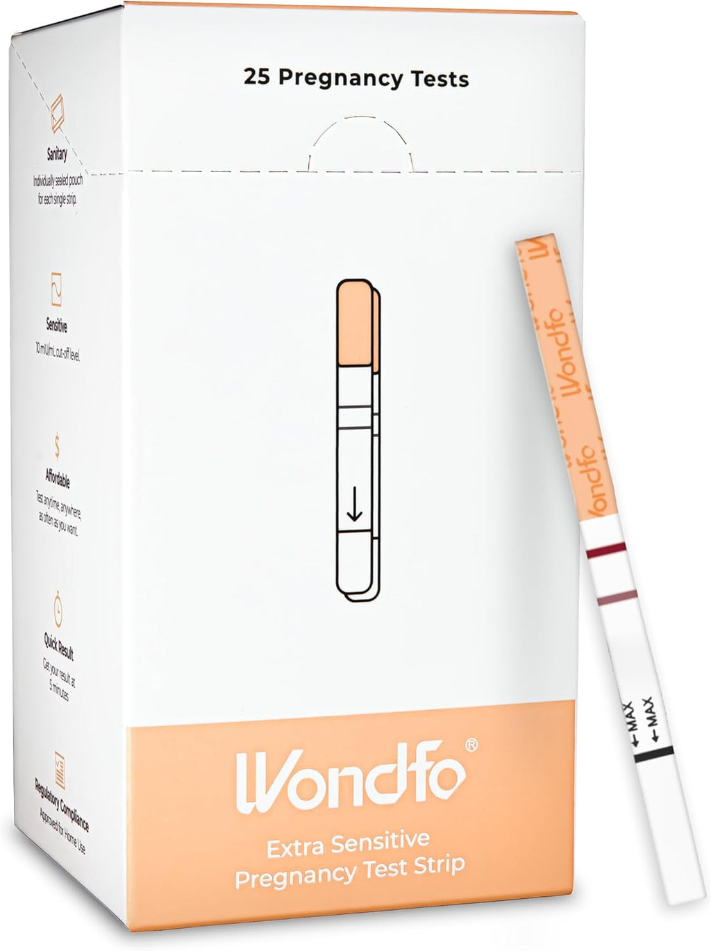 25 Packs Early Result Pregnancy Test Strips V694125
