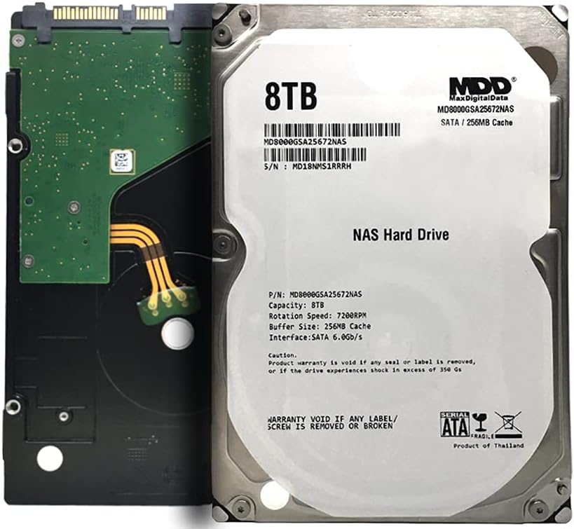 8TB 7200 RPM 256MB Cache SATA 3.5 Internal Hard Drive W318