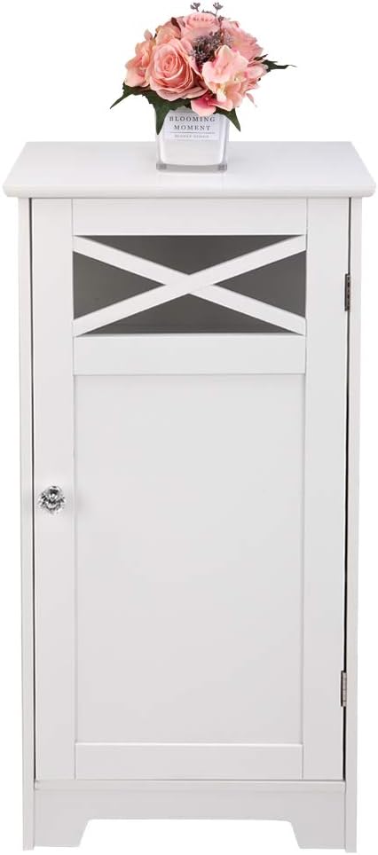 Bathroom Floor Cabinet with Adjustable Shelves B3172