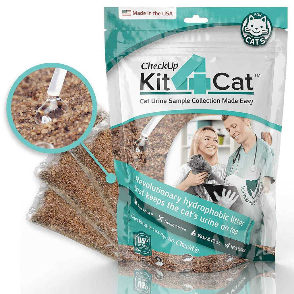 2lb Hydrophobic Litter Sand Cat Urine Sample Collection Kit A365500