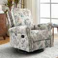 Farmhouse Upholstery Recliner with Rolled Arms Z2913