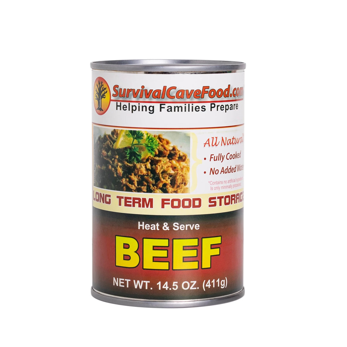 Canned Beef 14.5 oz 12 cans F414