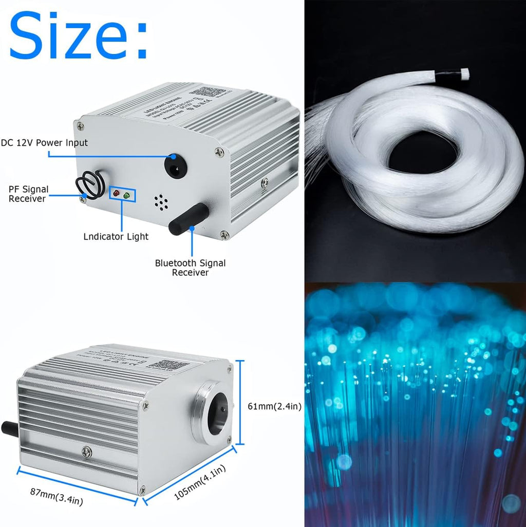 10w RGBW Fiber Optic Star Ceiling Lights Kit N4545