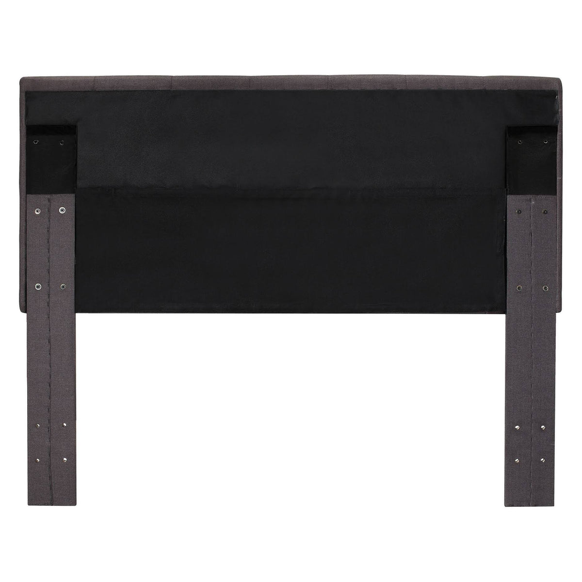 Gray Upholstered Full/Queen Headboard D8935