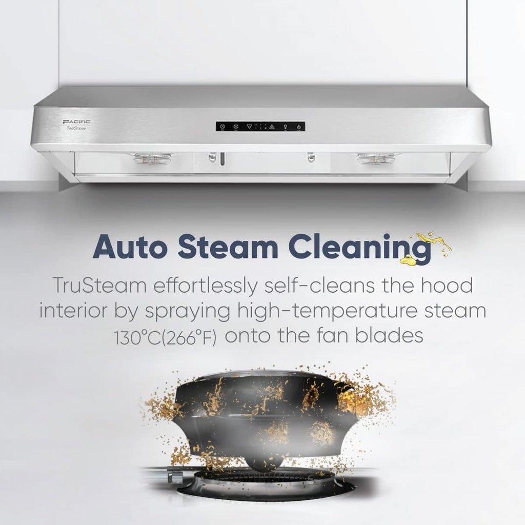 30 Under Cabinet Hood, 900+ CFM, Stainless Steel S66214