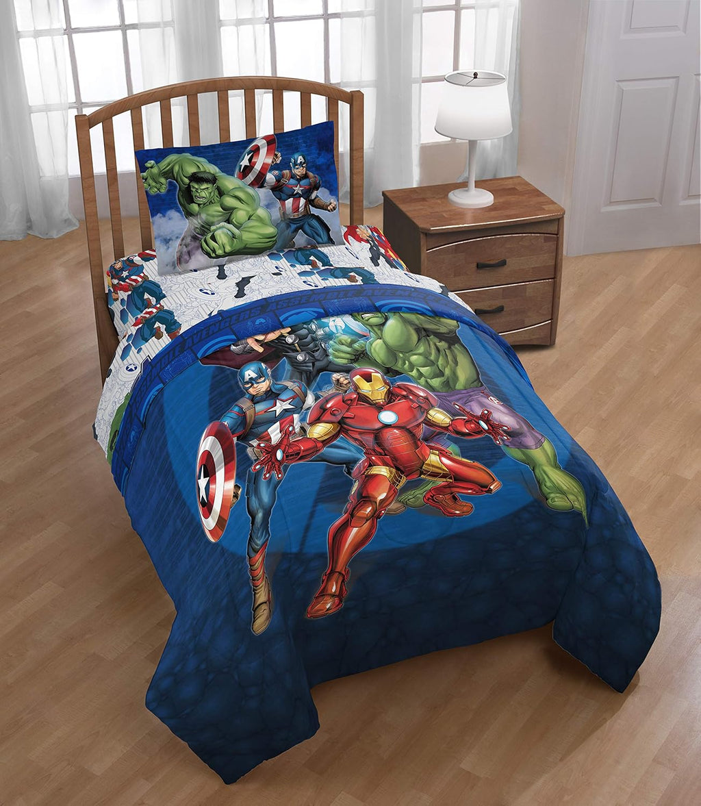 Blue Twin Bed Set A500