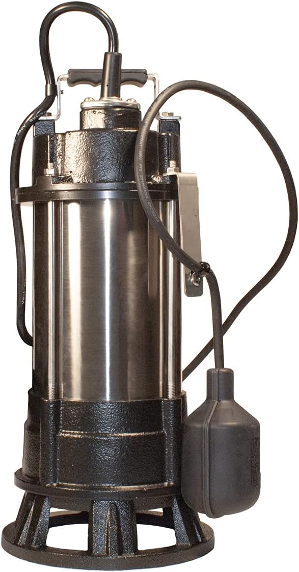 3/4HP Stainless Steel Sewage Grinder Pump S10671