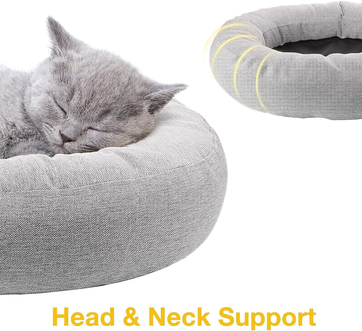 Memory Foam Dog Bed with Removable Washable Pad and Anti-Slip Bottom P218450