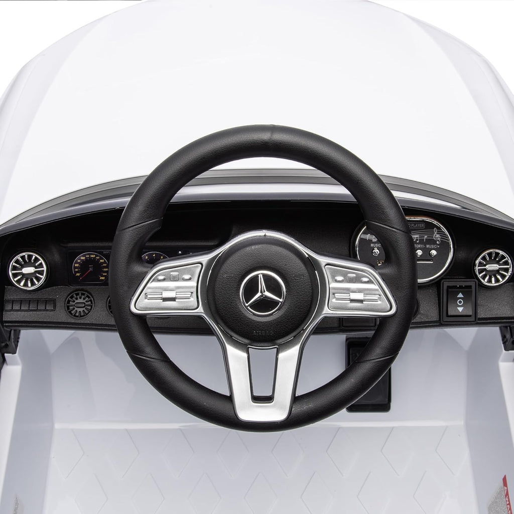 White 12v Electric Ride On Car B183