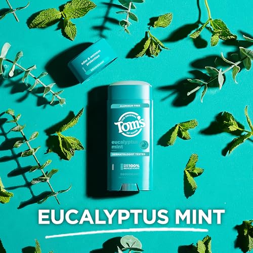 Unscented Natural Deodorant, Aluminum Free, 3.25 oz, 2-Pack V1549