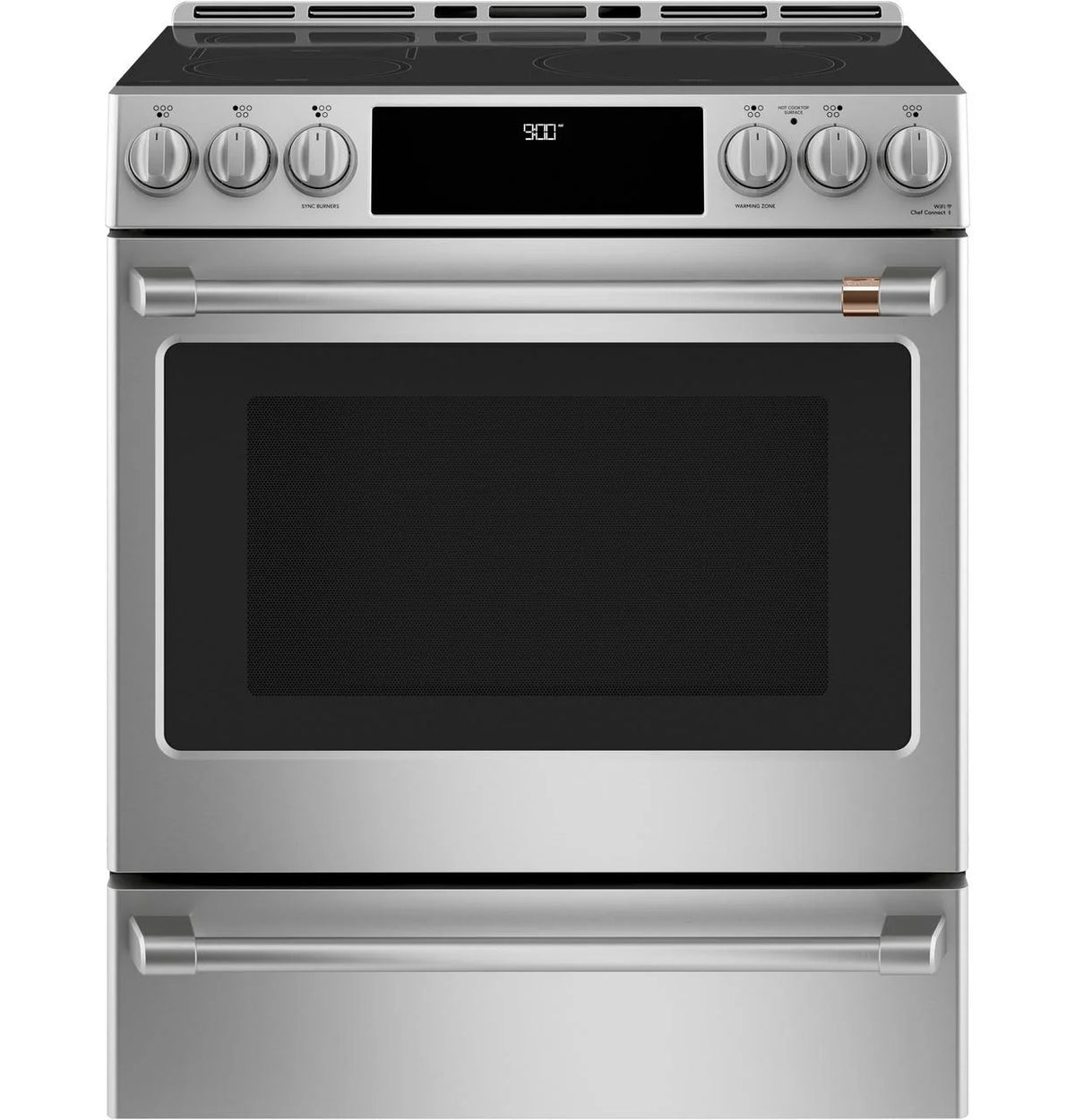 30" Wide 5.7 Cu. Ft. Slide In Electric Induction Range - Stainless Steel H88738