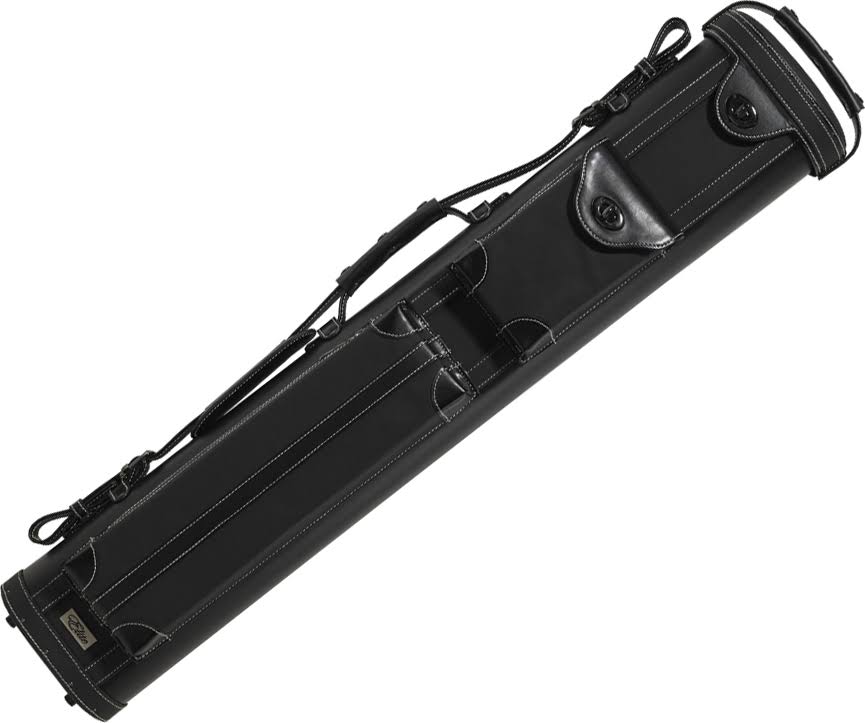 Vintage Black Leather Cue Case A9542